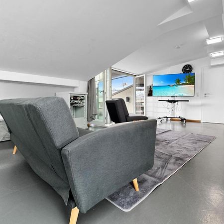6 Zimmer Maisonette-Penthouse Pool Dachterrasse Luxus Munchen Bagian luar foto